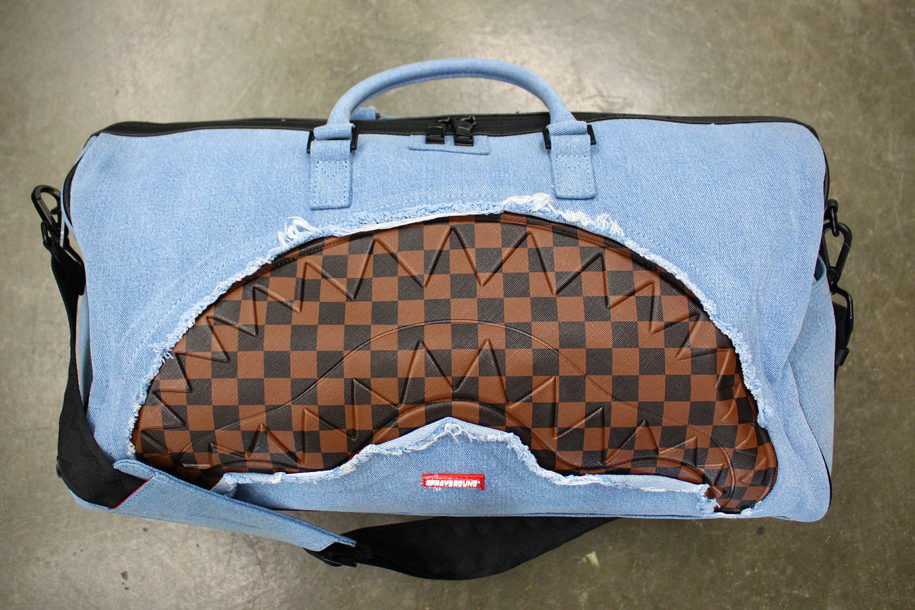 Denim Shark Duffle