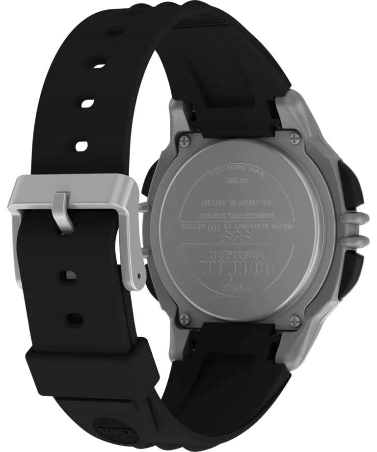 TIMEX® IRONMAN® Flix 100 Lap 42mm PU Strap Watch