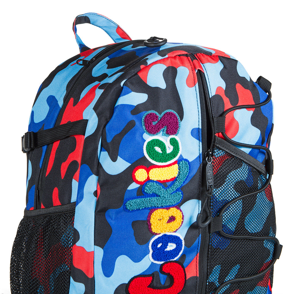 Cookies Smell Proof "The Bungee" Backpack (Blue Camo)
