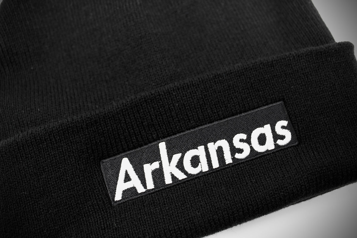 Arkansas Box Logo Beanie