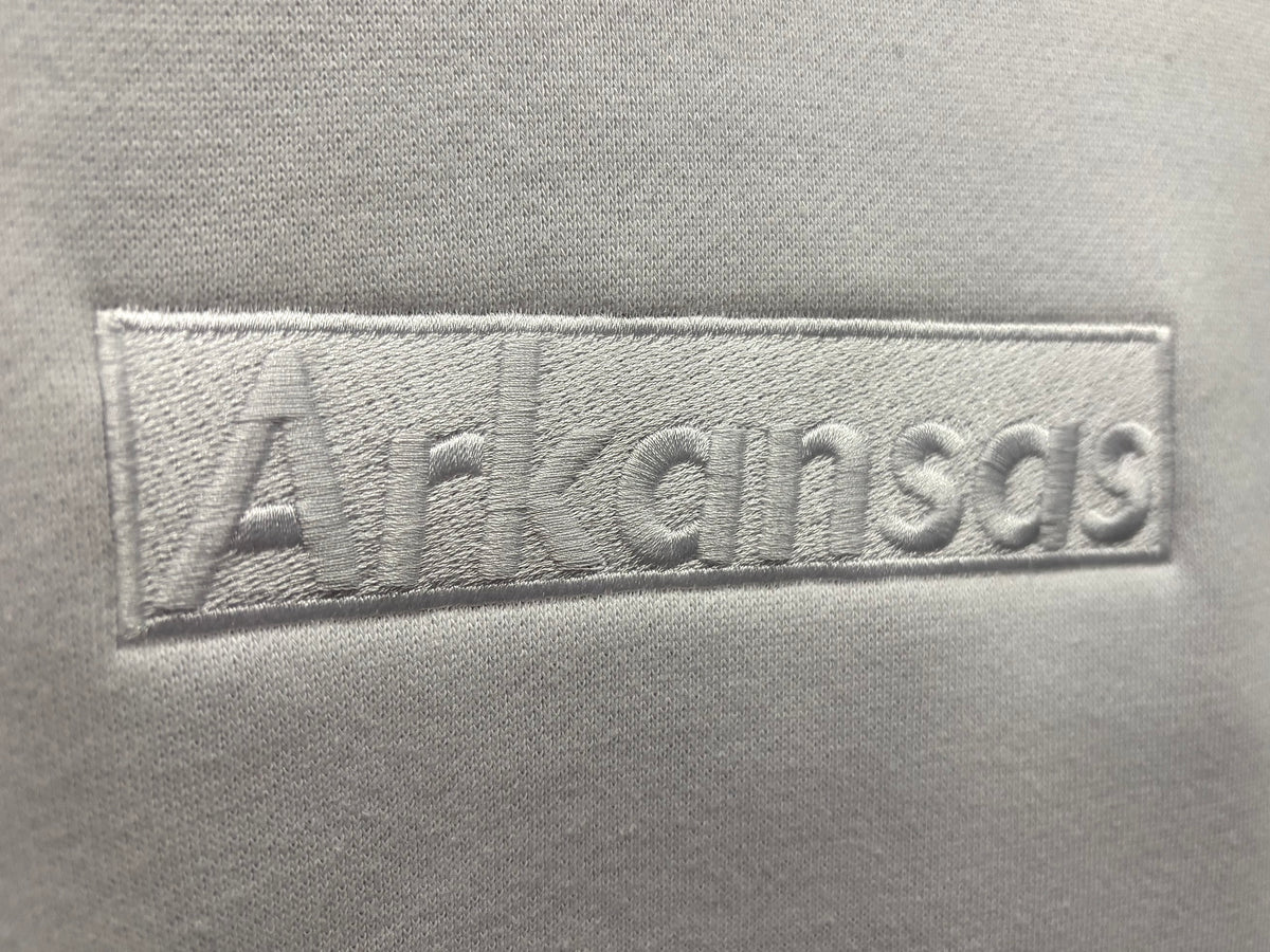 Arkansas Box Logo Hoodie V3