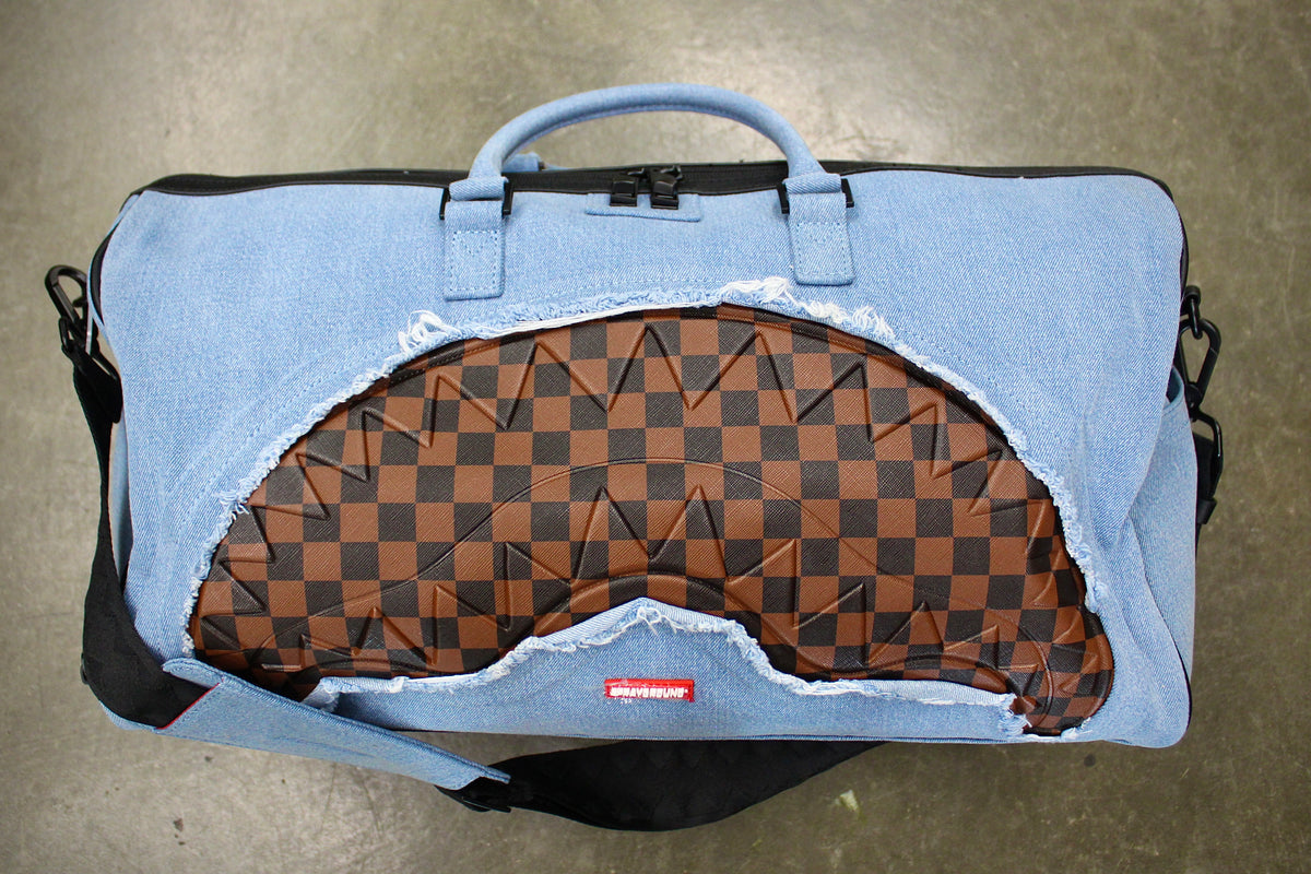 Denim Shark Duffle