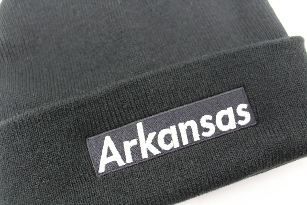Arkansas Box Logo Beanie