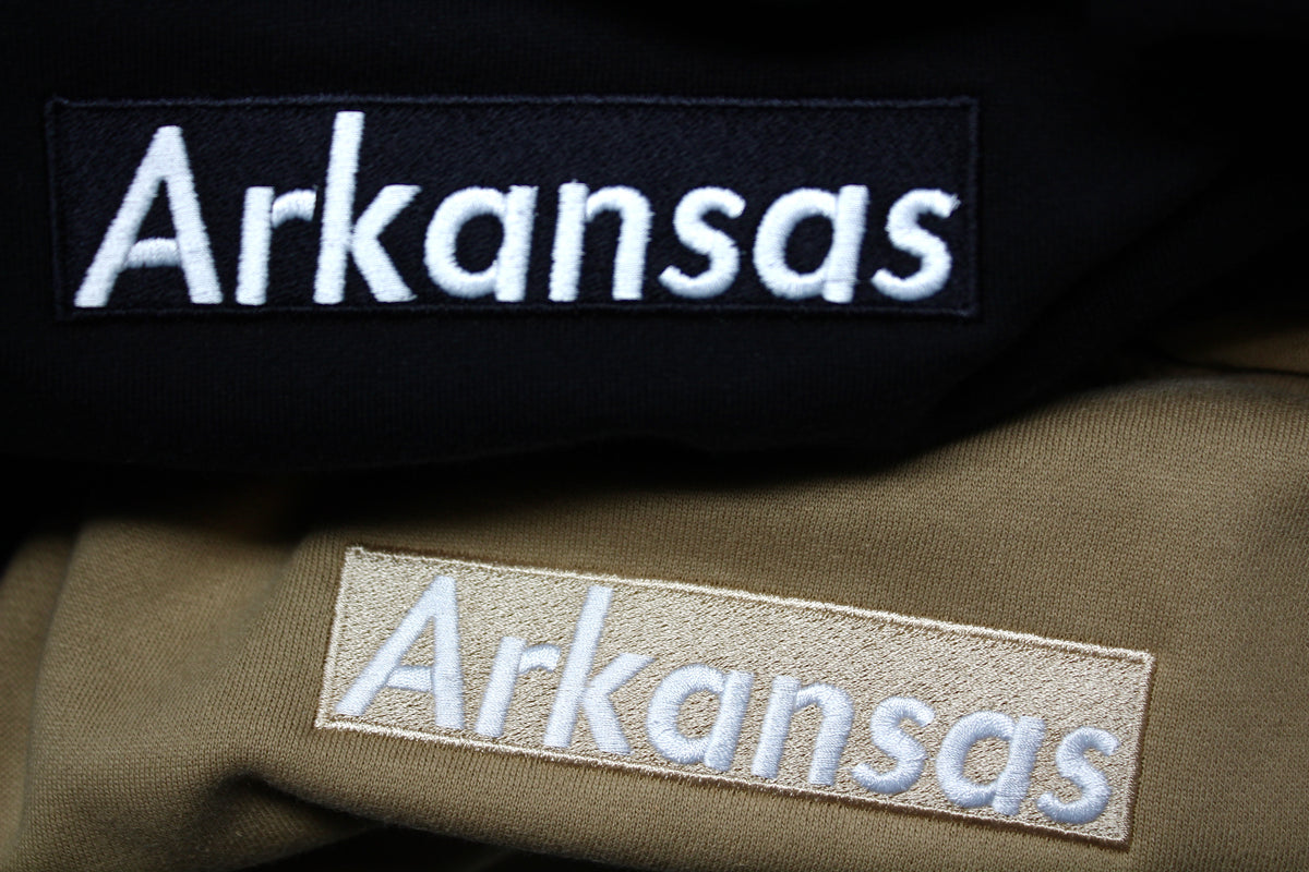 Arkansas Box Logo Hoodie V3