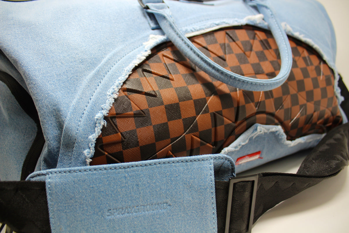 Denim Shark Duffle