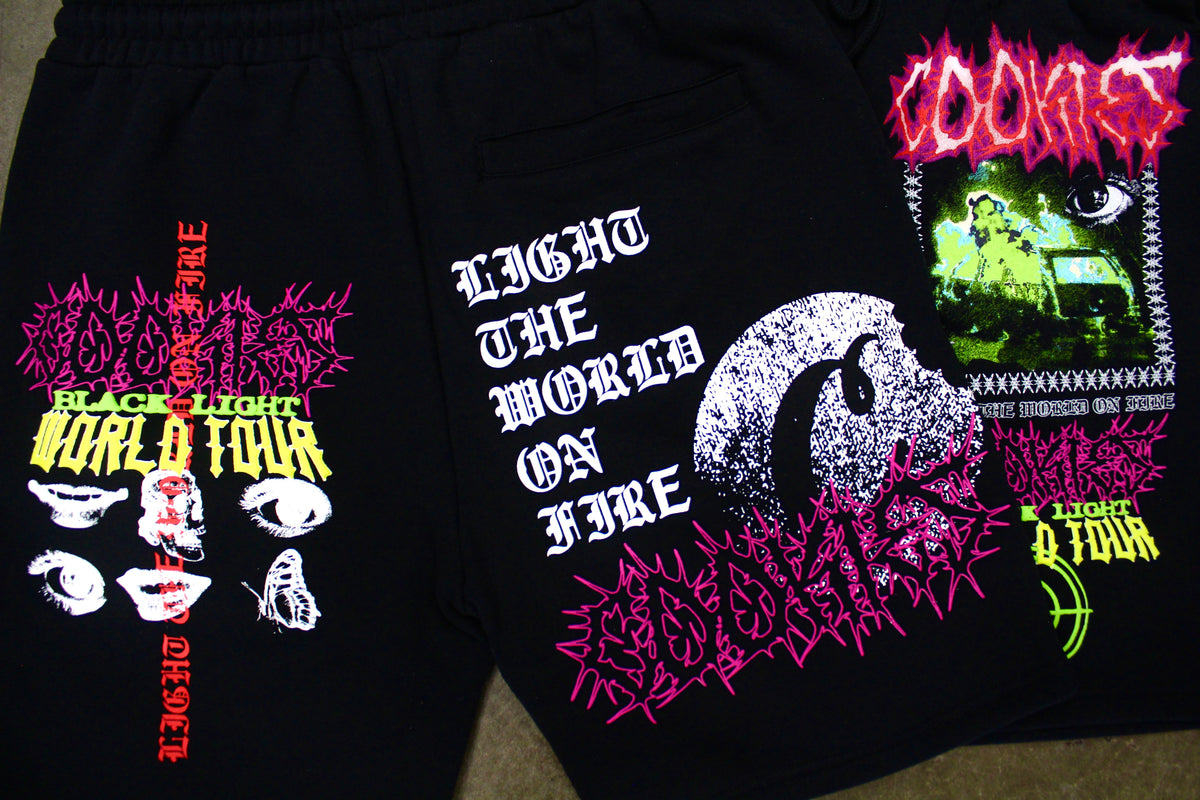 Black Light Fleece Shorts