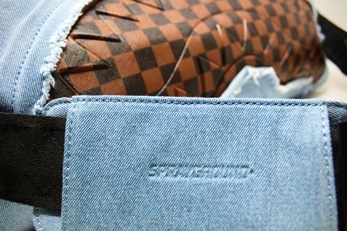 Denim Shark Duffle