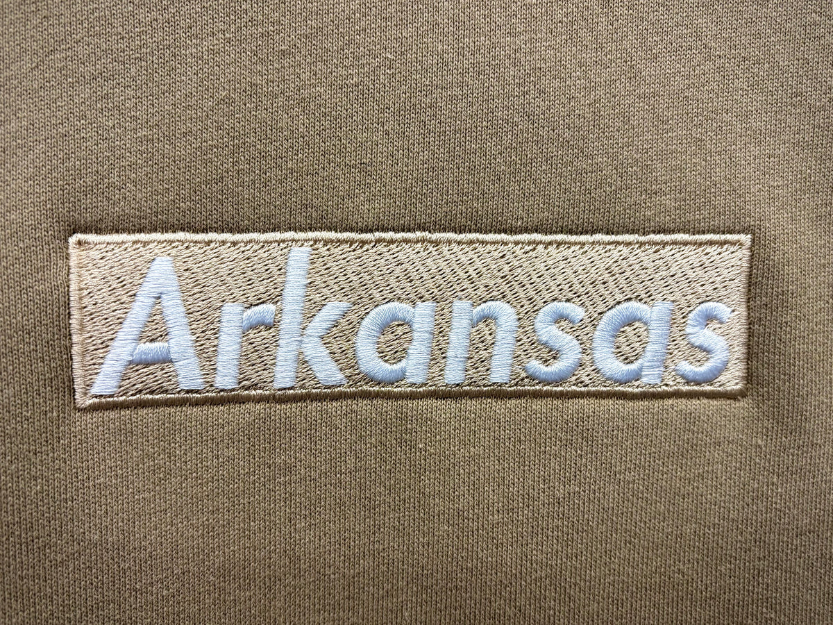 Arkansas Box Logo Hoodie V3