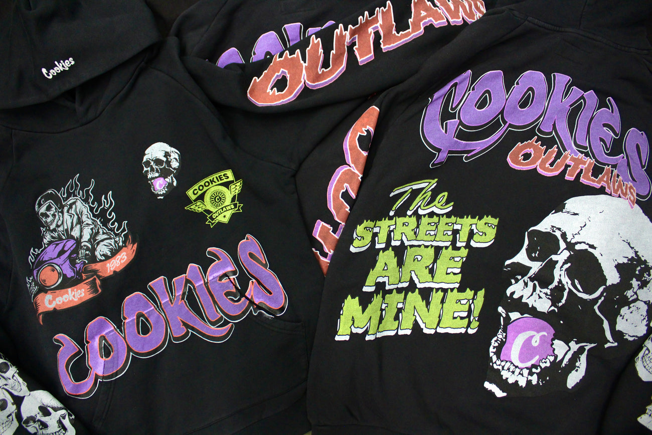 Outlaws Raglan Hoodies