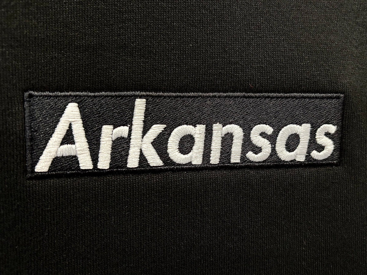 Arkansas Box Logo Hoodie V3