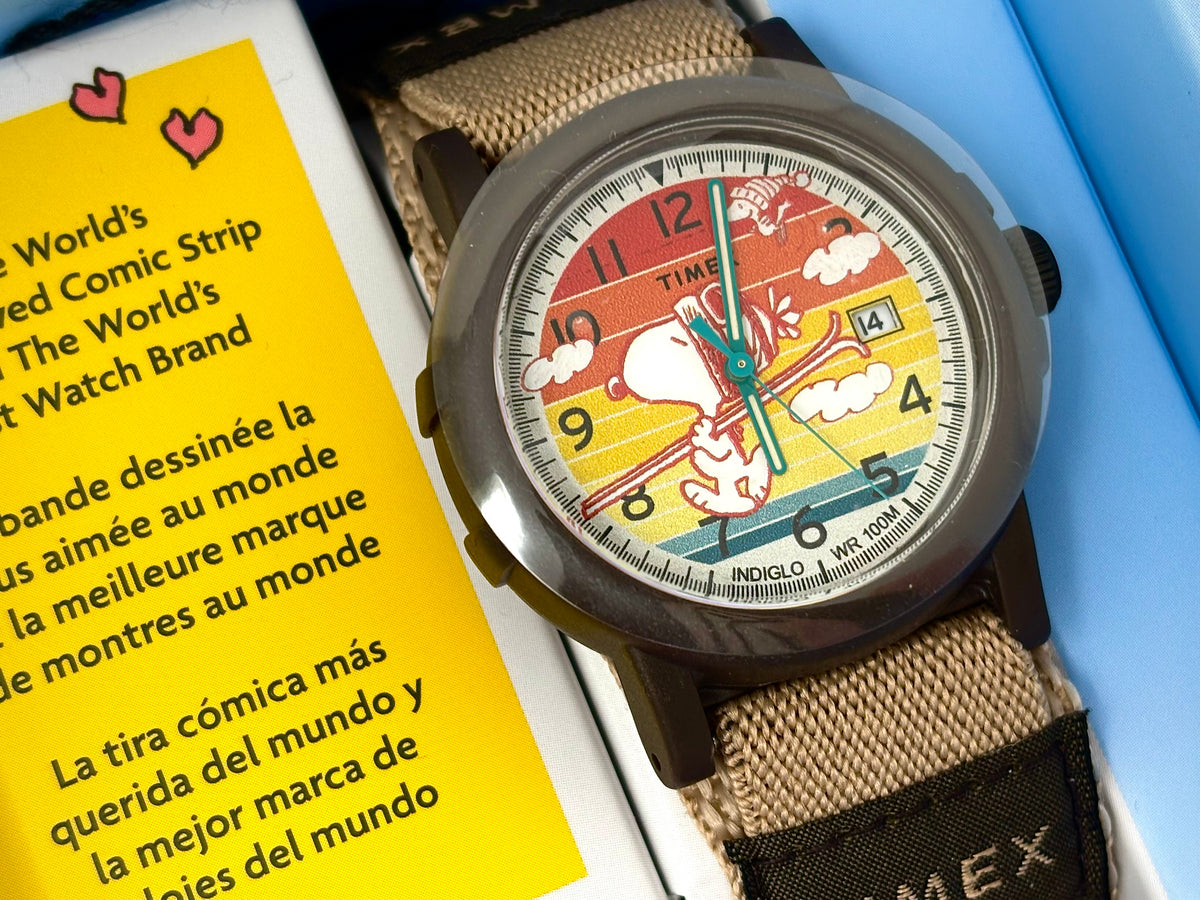 Timex x Peanuts Camper Ski