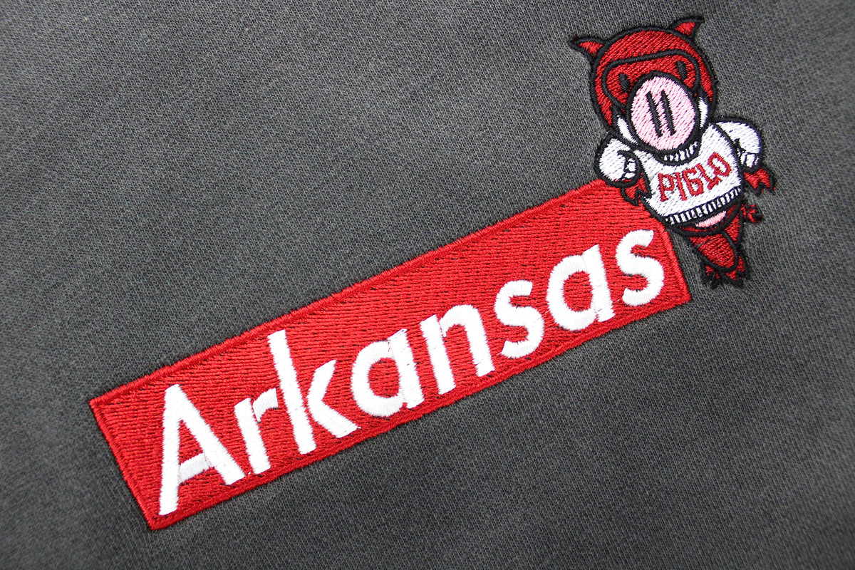 Arkansas Box Logo V2 Crewnecks