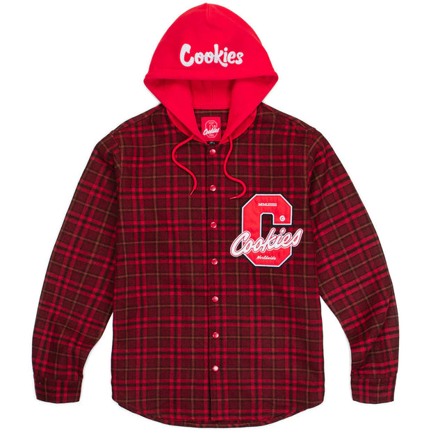 Cultivators Flannel Shirt with Hood