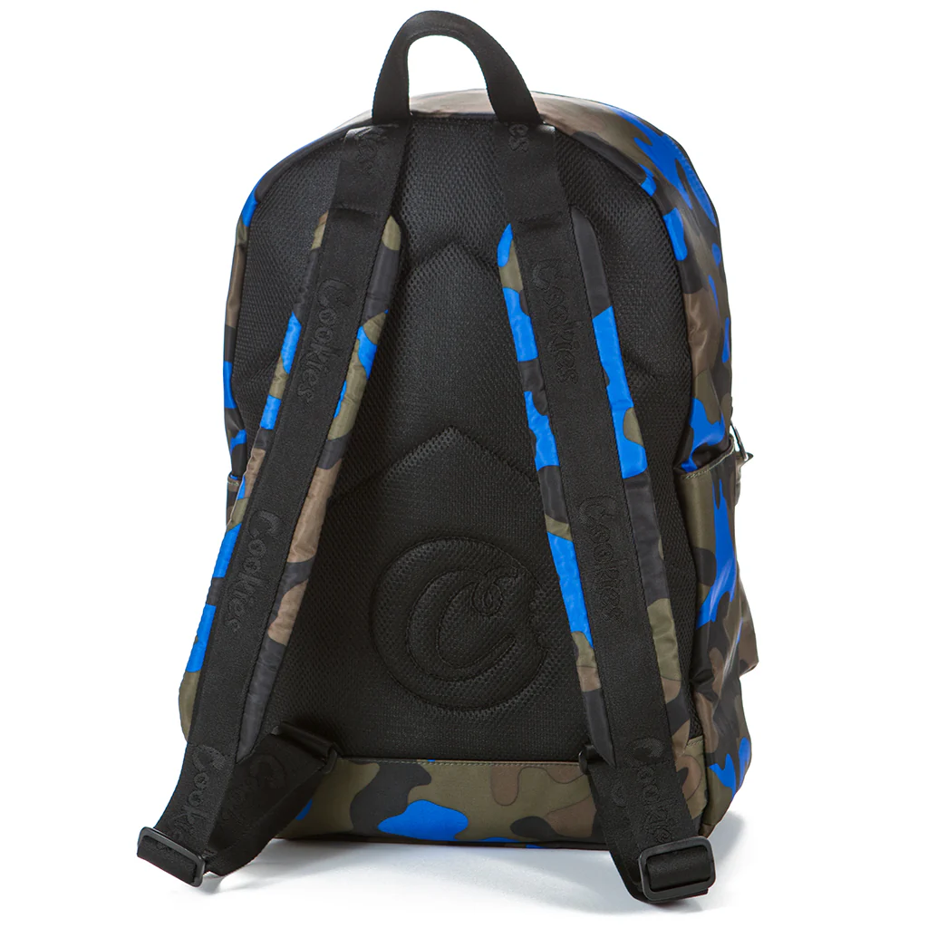 Orion Canvas Smell Proof Backpack (Camo/Navy)