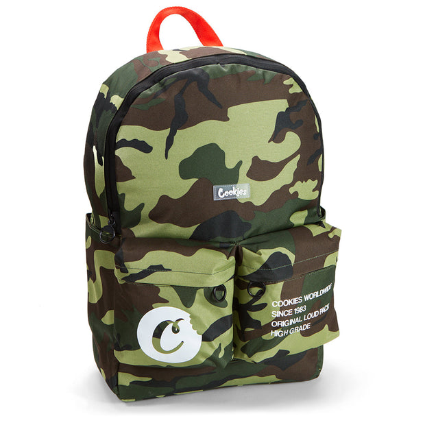 Orion Canvas Smell Proof Backpack (Camo)