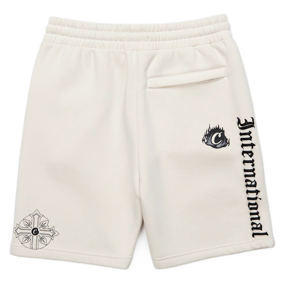 World On Fire Fleece Shorts
