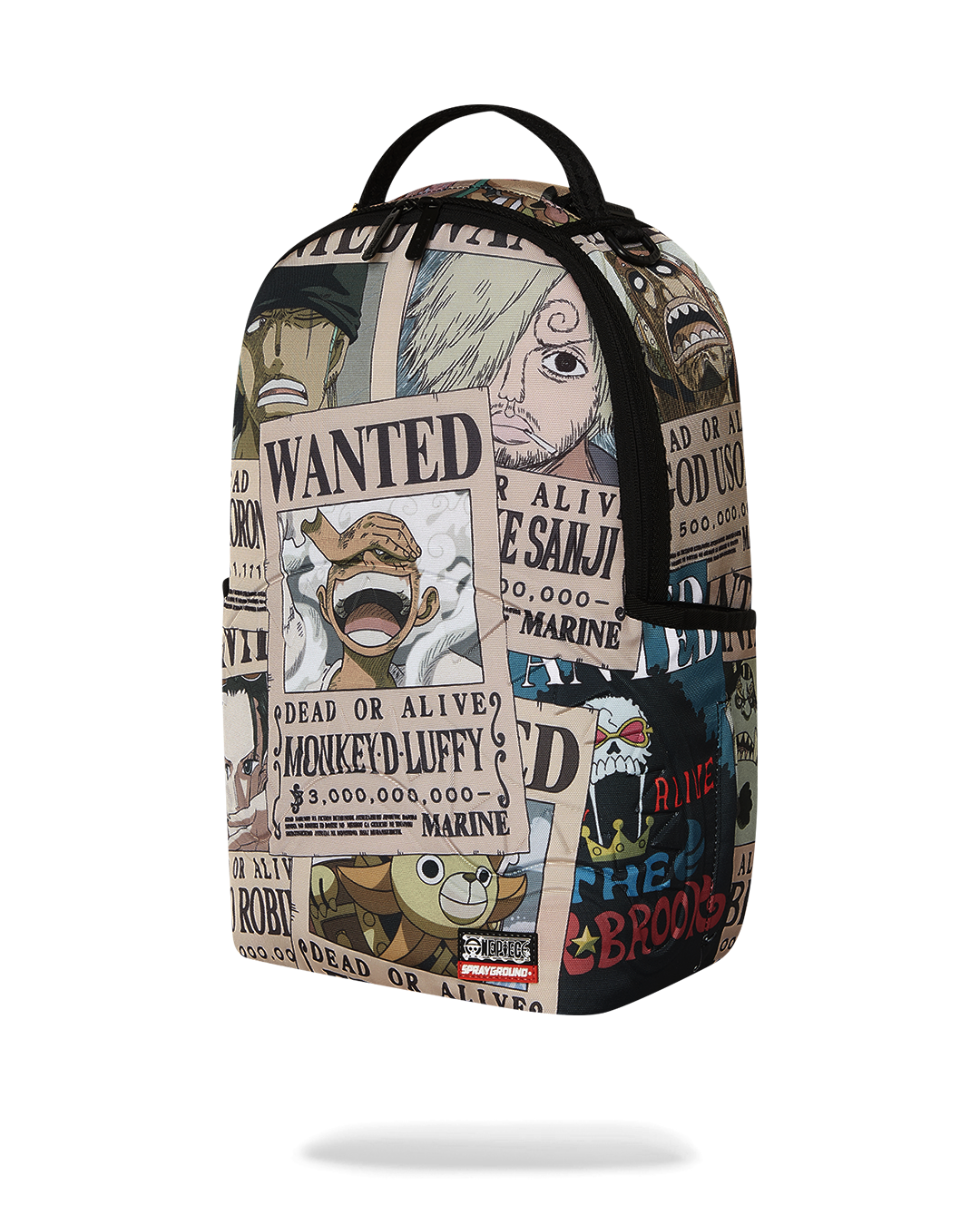 One Piece Wanted Shark Posters Backpack