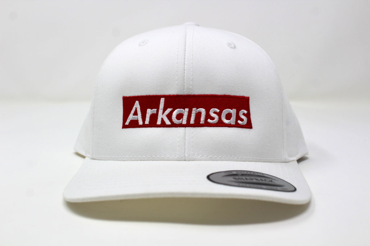 Arkansas Box Logo Snapback
