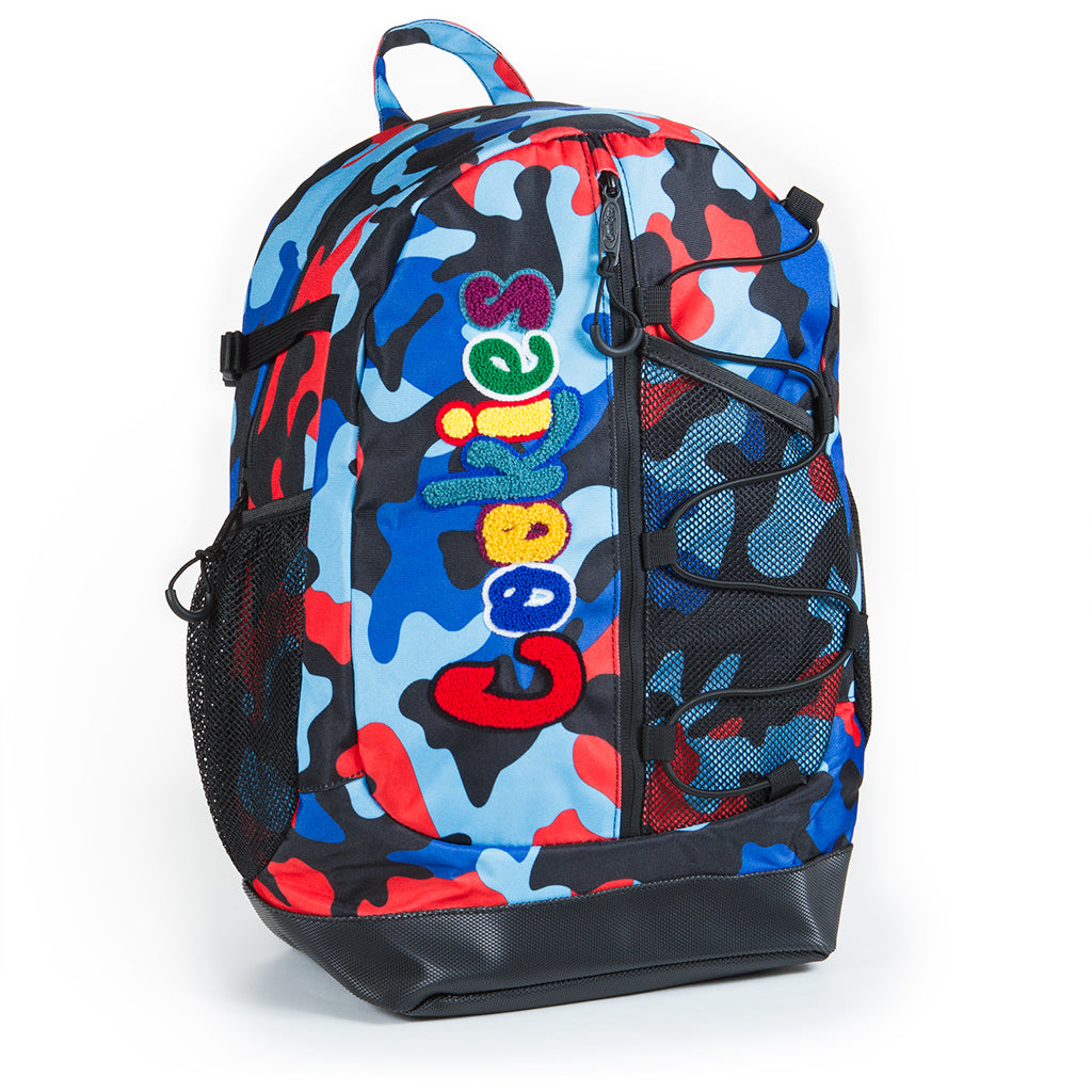 Cookies Smell Proof "The Bungee" Backpack (Blue Camo)