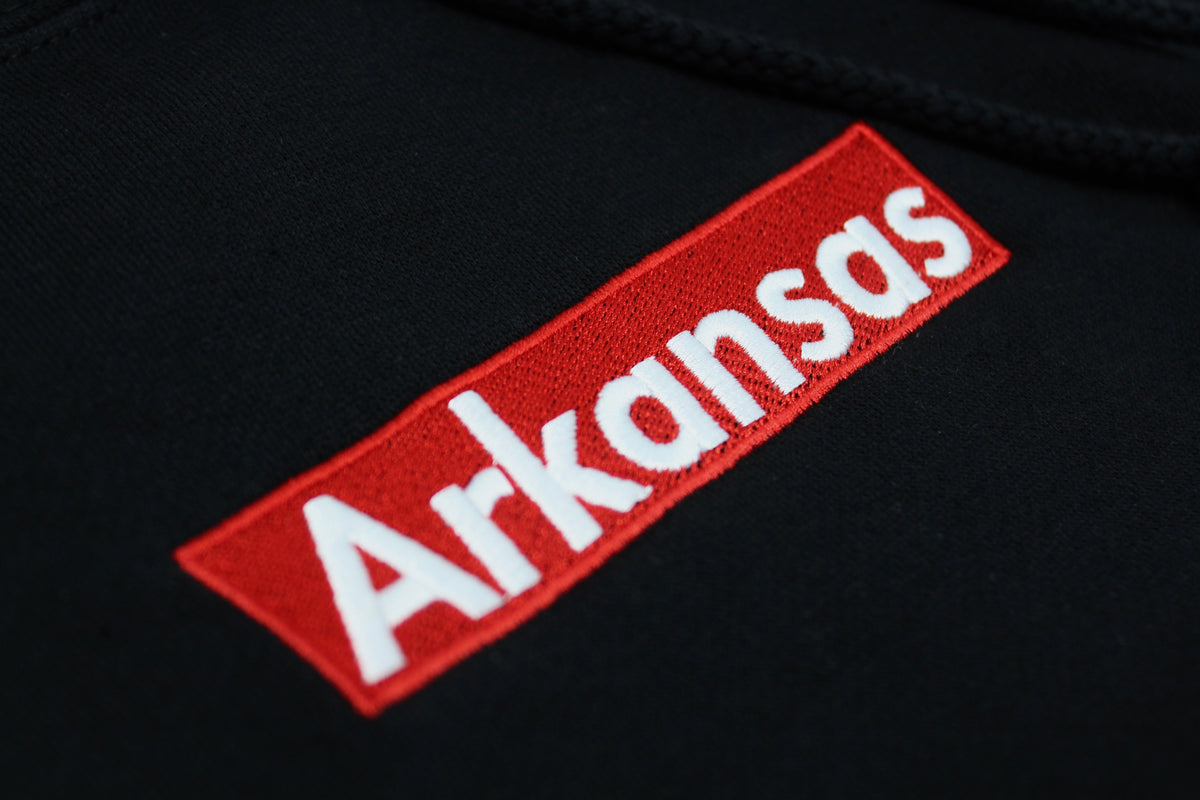Arkansas Box Logo Hoodie