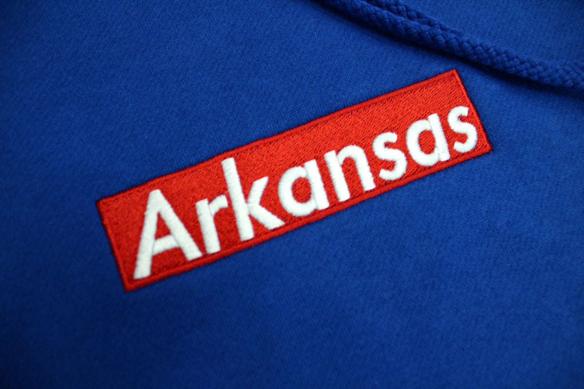 Arkansas Box Logo Hoodie